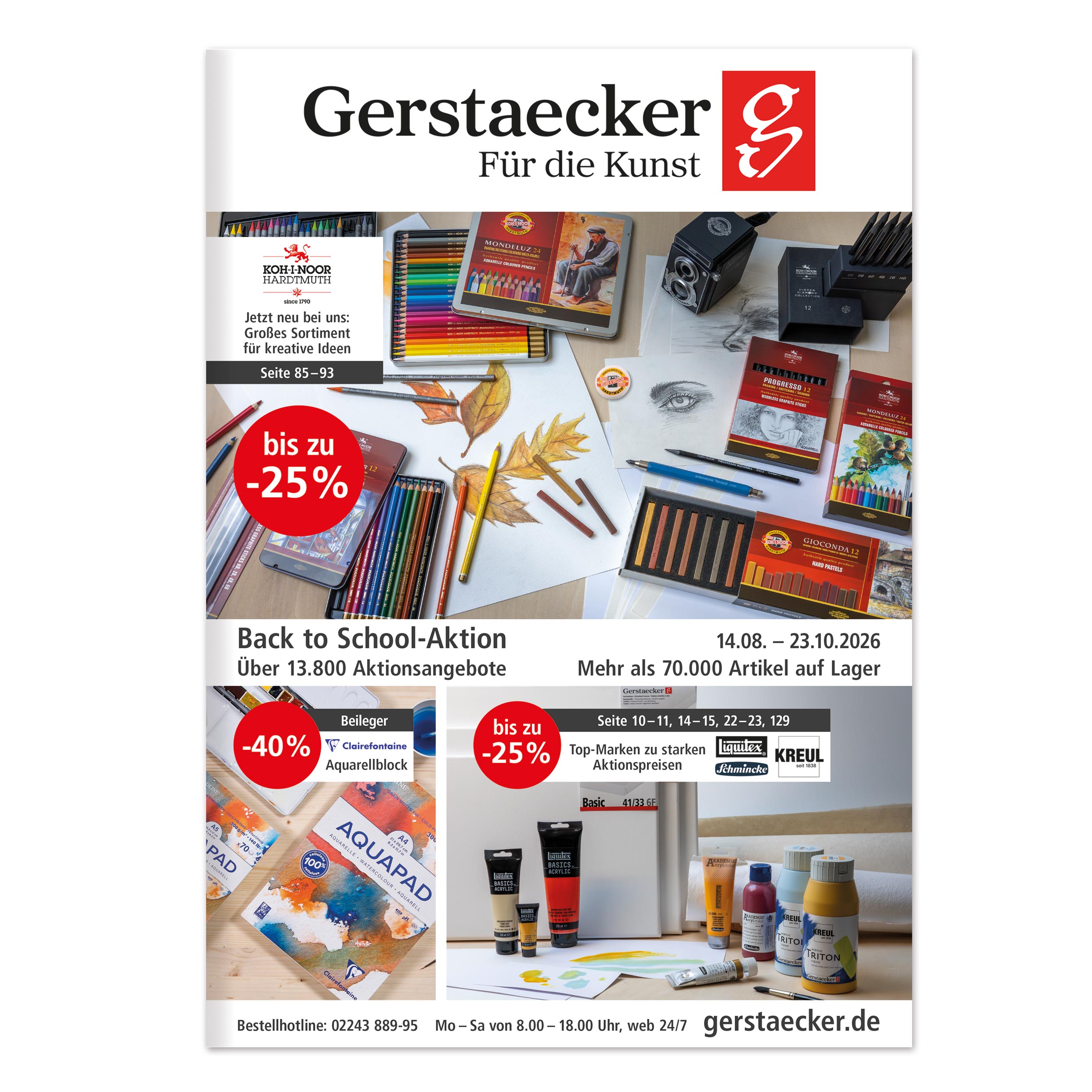 Back to School 2026 - jetzt bestellen!