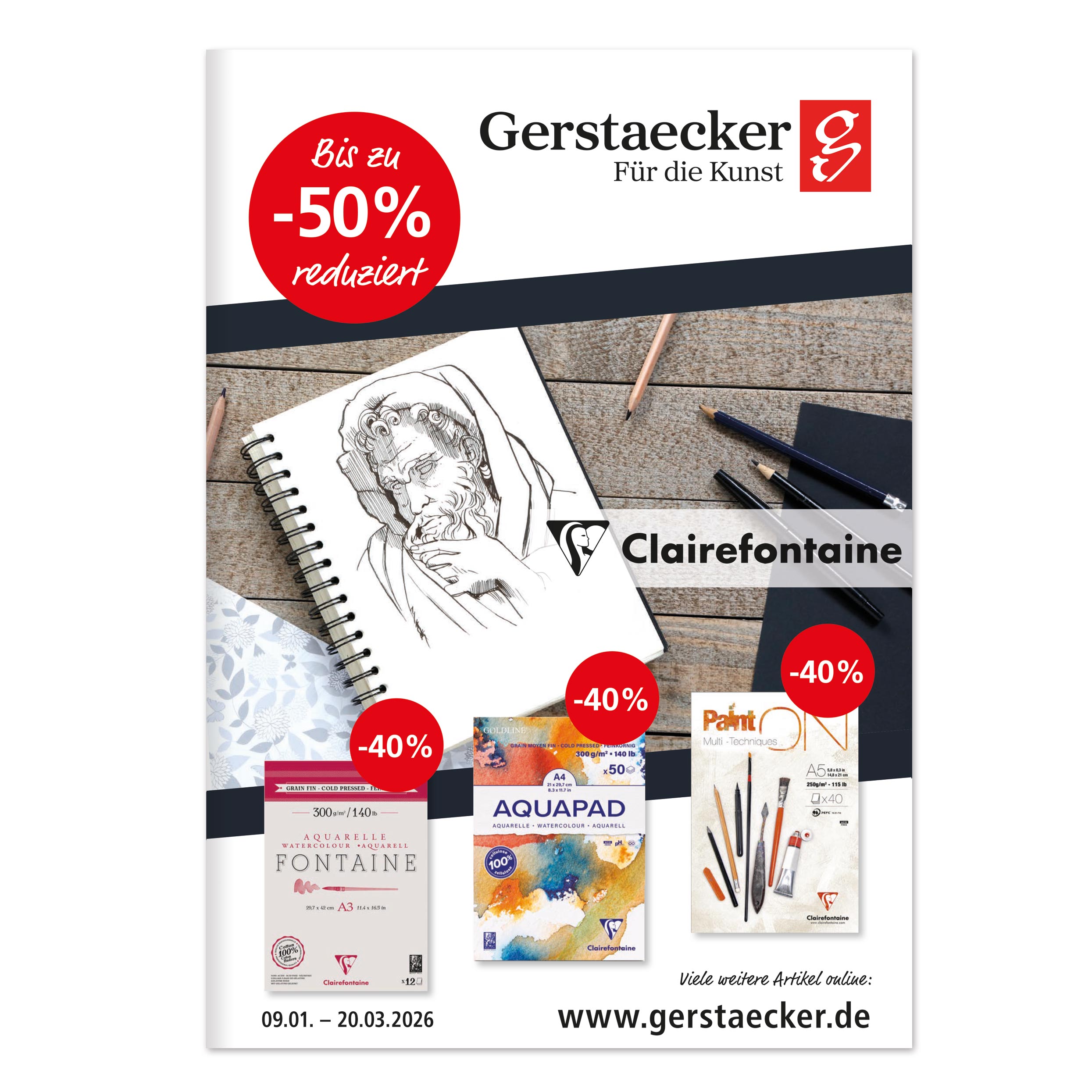 Clairefontaine Broschüre 2026