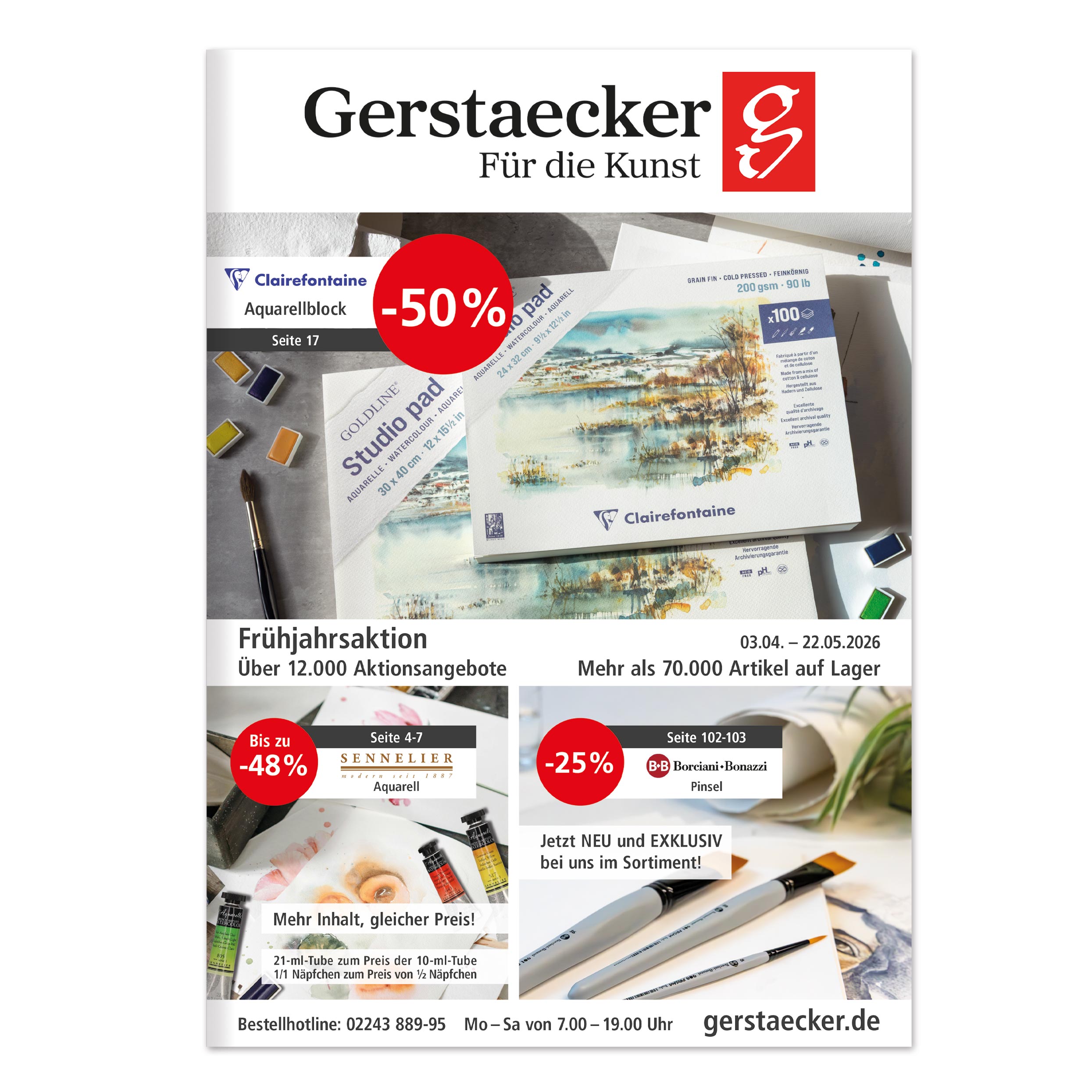 Frühjahrsaktion 2026 - jetzt online ansehen!