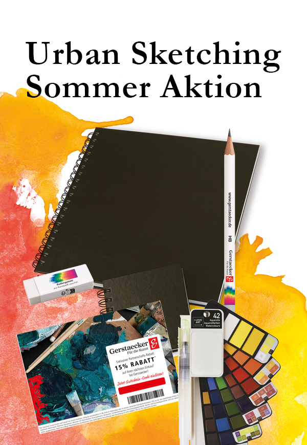 Urban Sketching Sommer Aktion 2026