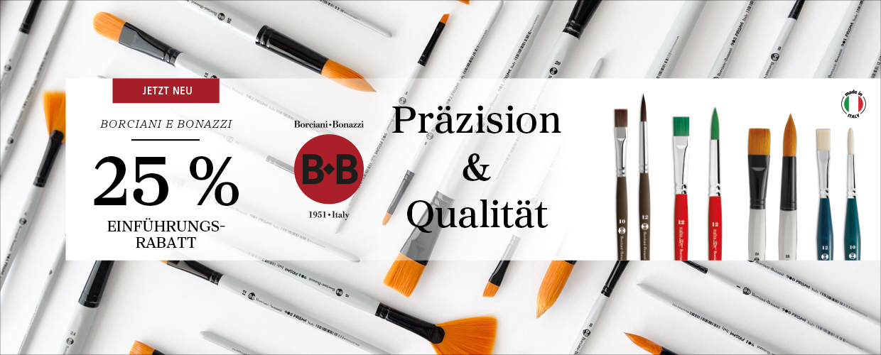 zu den neuen Pinseln von BORCIANI e BONAZZI