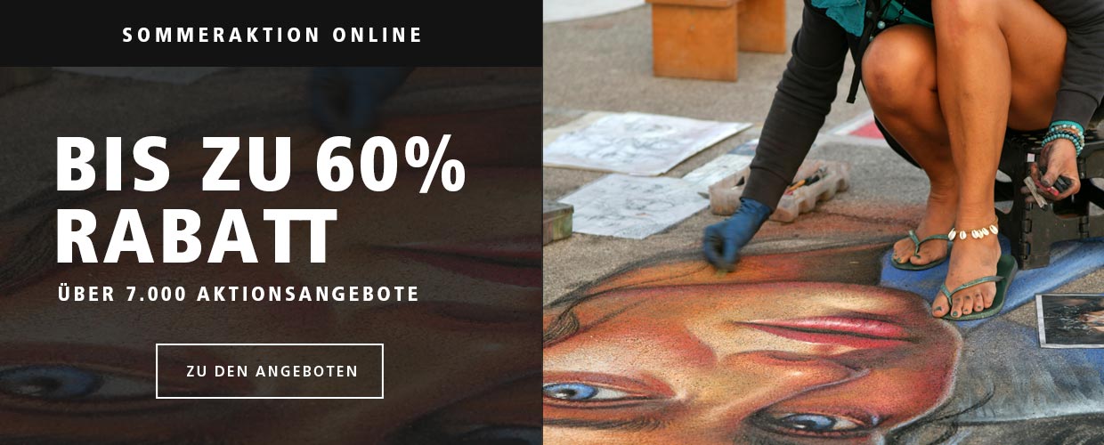 Sommeraktion jetzt online - bis zu 60% Rabatt!