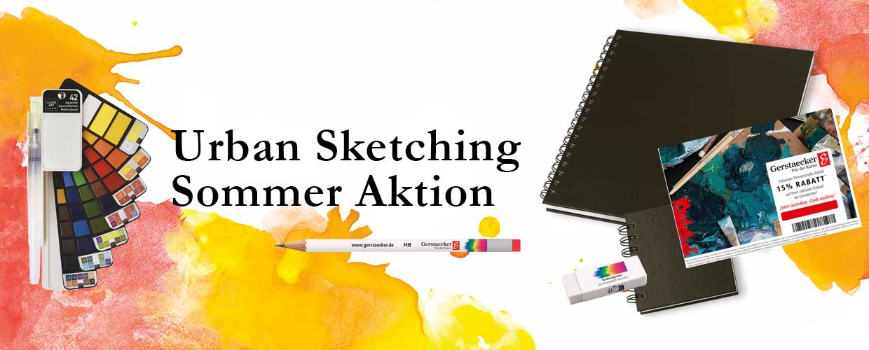 Urban Sketching Sommer Aktion 2026