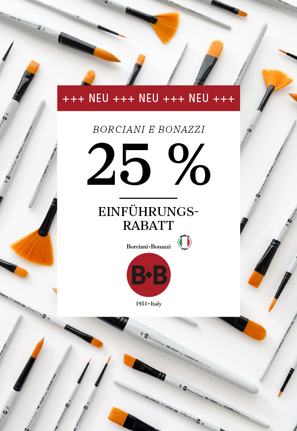 zu den neuen Pinseln von BORCIANI e BONAZZI