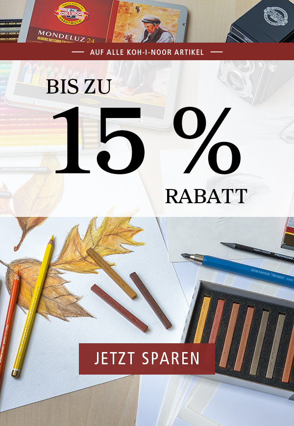 Koh-I-Noor - bis zu 15% Rabatt
