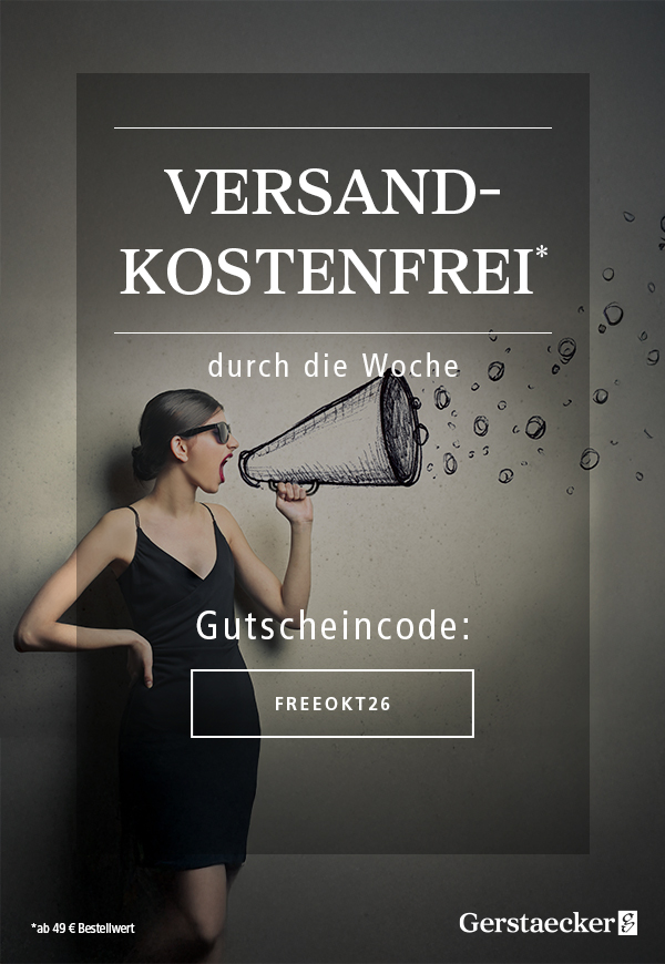 Nur kurz: Versandkostenfrei* bei Gerstaecker!